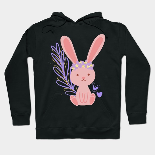 Fairy Bunny Hoodie by PedaDesign